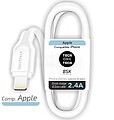Cabo USB 2.0 Lightning Tech One Tech TEC2902/ Lightning Macho - USB Macho/ 1m/ Branco