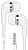 TechOneTech BSK Fones de Ouvido com Microfone Integrado - Conexão Jack 3.5mm - Assistente de Voz - Cabo de 1,20m - Cor Branca TEC2905 - imagem 1
