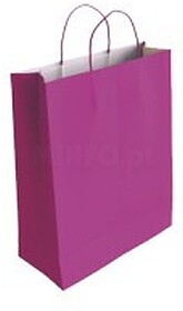 Bolsa Papel com Asas Celulose Fúcsia XS 18X8X24 cm Bismark ...