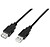 Extensão de Cabo Aisens USB 2.0 - Tipo A Macho a Tipo A Fêmea - 3,0m - Cor Preta - imagem 1