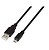 Cabo USB Aisens 2.0 - Tipo A Macho a Micro B Macho - 1,8m - Cor Preta - imagem 1