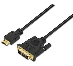 Cabo Aisens DVI a HDMI - DVI18+1/Macho-HDMI A Macho - 1,8m -...