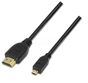 Cabo Micro HDMI Aisens Alta Velocidade/ HEC - Macho-D/Macho ...