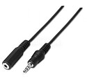 Cabos de Áudio Estéreo Aisens - JACK 3.5/M-JACK 3.5/F - 3,0m - Cor Preto