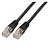 Latiguillo RJ45 Utp CAT-5E 3MT Aisens Preto A133-0205 - imagem 1