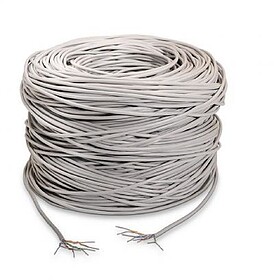 BOBINA DE CABO AISENS RJ45 CAT5E UTP CINZA A133-0208