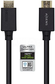 Cabo HDMI Aisens V2.1 Certificado Ultra Alta Velocidade 8K@6...