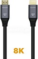 Cabo HDMI Aisens V2.1 Ultra Alta Velocidade 8K@60Hz 48Gbps - A/M-A/M - 1,0m - Preto A150-0426