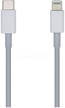 Cabo Aisens Lightning a USB-C USB 2.0 - Lightning/M-USB-C/M - 2,0m - Cor Branco
