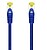 Cabo de Rede Aisens RJ45 LSZH Cat.7 600 MHz S/FTP PIMF AWG26 - 25cm - Azul - imagem 1