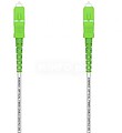 Cabo de Fibra Óptica Aisens G657A2 3.0 9/125 SMF Simplex CPR Dca LSZH - SC/APC-SC/APC - 30M - Cor Branco