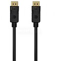 Cabo DisplayPort 1.2 4K Aisens A124-0549/ DisplayPort Macho - DisplayPort Macho/ 1,5m/ Preto