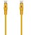 Cabo de Rede Aisens RJ45 LSZH Cat.6A 500 MHz UTP AWG24 - 0,50m - Livre de Halogéneos - 10 Gigabit/s - Amarelo A145-0565 - imagem 1