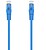 Cabo de Rede RJ45 AWG24 UTP Aisens A145-0570 Cat.6A/ LSZH/ 25cm/ Azul - imagem 1