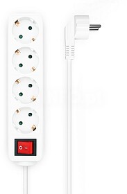 A154-0649 : AISENS - BASE MÚLTIPLA 4 TOMADAS COM INTERRUPTO...