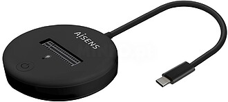 Doca USB-C Aisens M.2 (NGFF) Asuc-M2D013-Bk SATA/NVME a USB3...