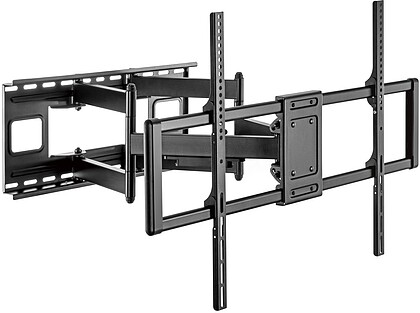 Suporte Giratório Aisens PRO - Inclinável e Nivelável para Monitor/TV 120kg de 60-120 - Cor Preta