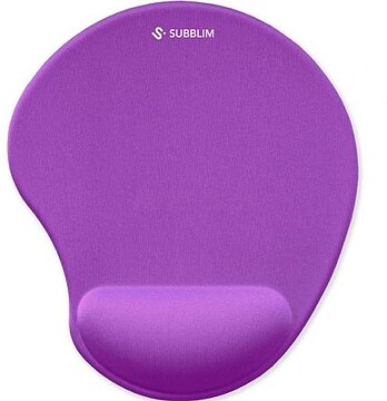Alfombril Ergonómico Subblim Ergo NeoGel MousePad/ 240 × 190 × 15mm/ Púrpura SUBMP-04E052