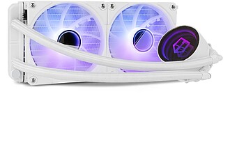 REFRIGERADOR LIQUIDO CPU NOX HUMMER M-240 ARGB BRANCO