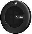Leotec Easy Tag Preto + Chaveiro Castanho - Compatível com IOS/Android - Cor Preto/Castanho LETAG02BM