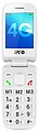 SPC Harmony 2 4G Telefone Móvel para Idosos - Teclas Grandes - Rádio FM - Botão SOS - 3 Memórias Directas - Lanterna - Base de Carregamento Incluída - Cor Branca 2337B