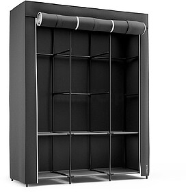 G-27066 27066 ARMARIO DE TELA CANVAS V130 NEGRO 130 x 45 x 1...
