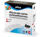 Disco de cierre plico velcro autoadhesivo 20 mm diametro color negro caja de 400 unidades Disco de cierre plico velcro autoadhesivo 20 mm diametro color negro caja de 400 unidades 13335