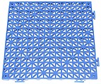 Ladrilho PVC 30X30CM Softee Azul 1.0