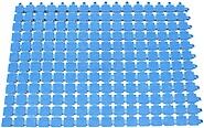 Lajota PVC 30X40CM Softee Azul 1.0
