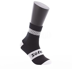 MEIAS SOFTEE WALK LIGHT HALF ROD - Preto 43-46
