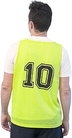CONJUNTO 5 COLETES DE TREINO Softee NUMERADOS DE 1 A 5 - Ama...