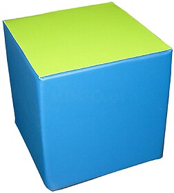 FIGURA QUADRADO 60CM : Azul/Verde 60 cm