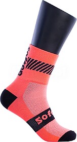 MEIAS SOFTEE WALK LIGHT HALF ROD - Coral 39-42