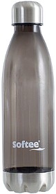 GARRAFA DE PLÁSTICO SOFTEE AS - Preto 650 Ml
