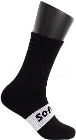 MEIAS SOFTEE ELEMENTAL - Preto/Branco 39-42