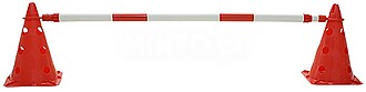 PICA PARA VALLA EXTENSÍVEL ROJO/BLANCO
