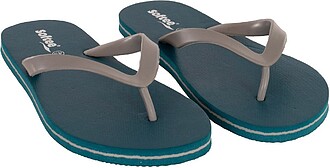 CHINELOS Softee COCONUT - Azul Petróleo/Cinza 43