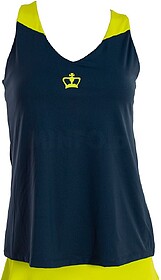 CAMISETA BLACK CROWN RODAS - Azul/Amarelo XS