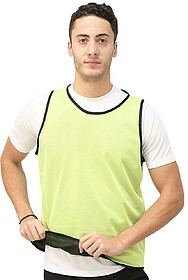 COLETE REVERSIBLE UNISEX - Coral/Preto Junior