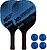 Conjunto de 2 Raquetes de Pickleball de Madeira com 4 Bolas - imagem 1