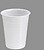 Bolsa com 25 Vasos Brancos Biodegradáveis 200cc Plástico G-77214 - imagem 1