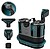 Cecotec Conga 7000 Carpet and Spot Clean Steam Max Aspirador para Tapiceria - Filtros para Solidos y Liquidos - Funcion de Soplado - Incluye Accesorios - Ruedas de Goma - Color Negro y Azul A01_EU01_112483 - imagem 1