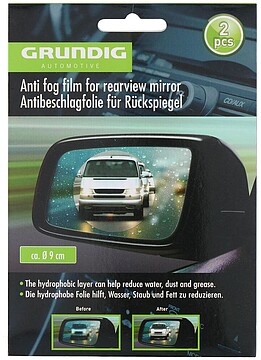 G-90671 : 90671 PELÍCULA ANTI-CHUVA PARA RETROVISOR Ø9cm GRUNDIG