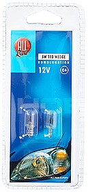 97896 CONJUNTO DE 2 LÂMPADAS DE AUTOMÓVEL 12V 5W 5W 2 PEÇ...