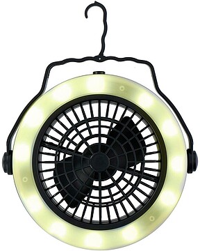 73210 LUZ E VENTILADOR A PILHAS, Ø19,5 x 6,3 cm