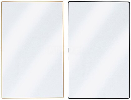 G-73562 : 73562 ESPELHO QUADRADO 44 x 28cm ARTI CASA MODELOS VARIADOS