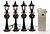 Postes para Cenas de Natal Conjunto de 4 Ø2,5X12CM 4 LEDs Póstes para Cenas de Natal, Conjunto de 4 Ø2,5X12CM 4 LEDs G-72399 - imagem 1