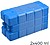 Pack 2 Acumuladores de Gelo para Geleiras Portáteis 2X400CL 73709 - imagem 1