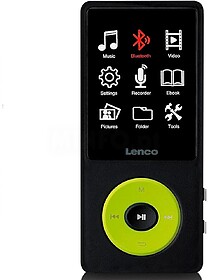 LENCO XEMIO 860 LEITOR MP3/MP4 TFT 2.4” C BLUETOOTH 8GB LI...