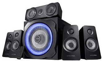 Conjunto de Altifalantes Trust Gaming GXT 658 Tytan 5.1 180W...